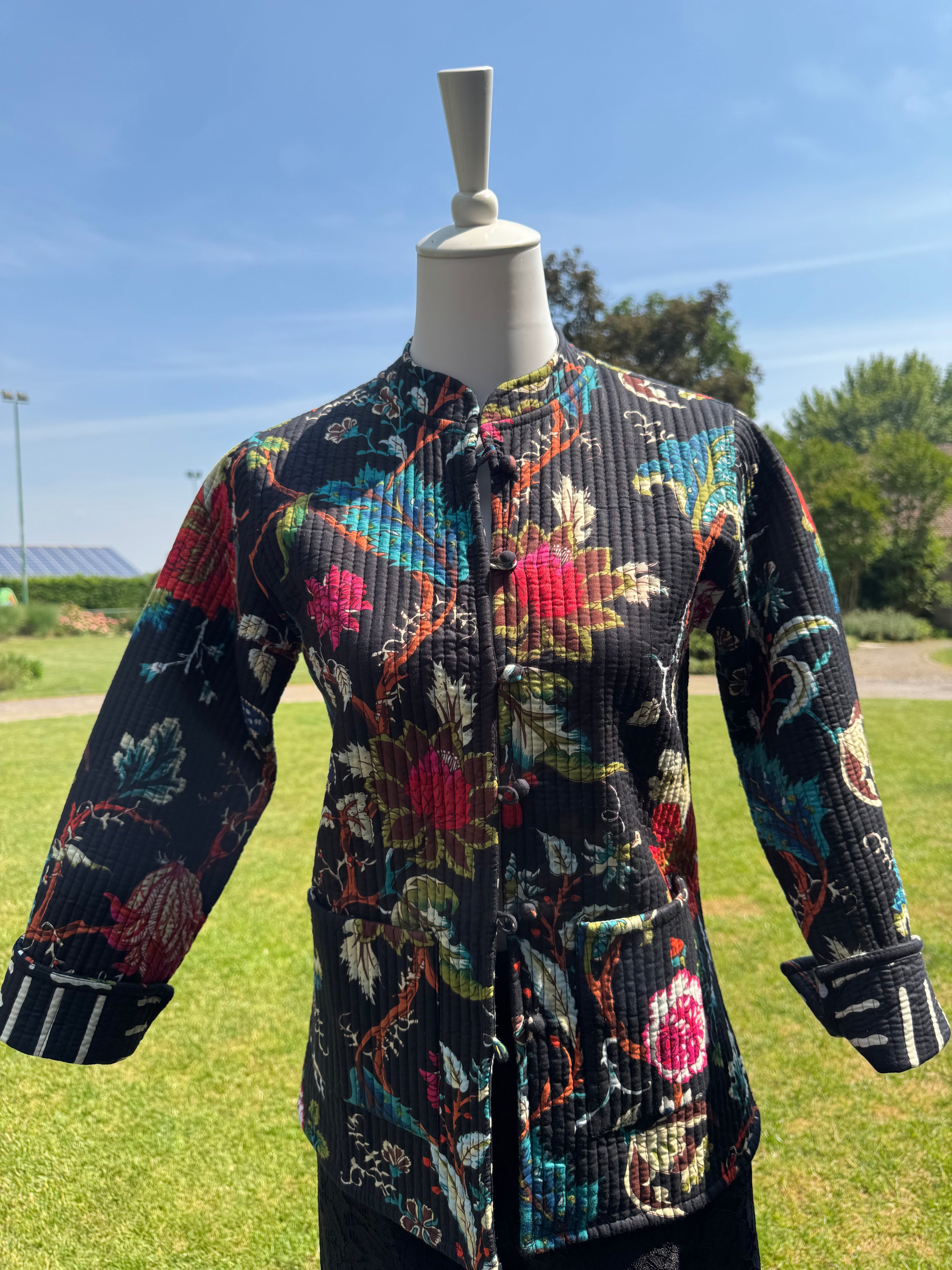 Giacca in cotone reversibile