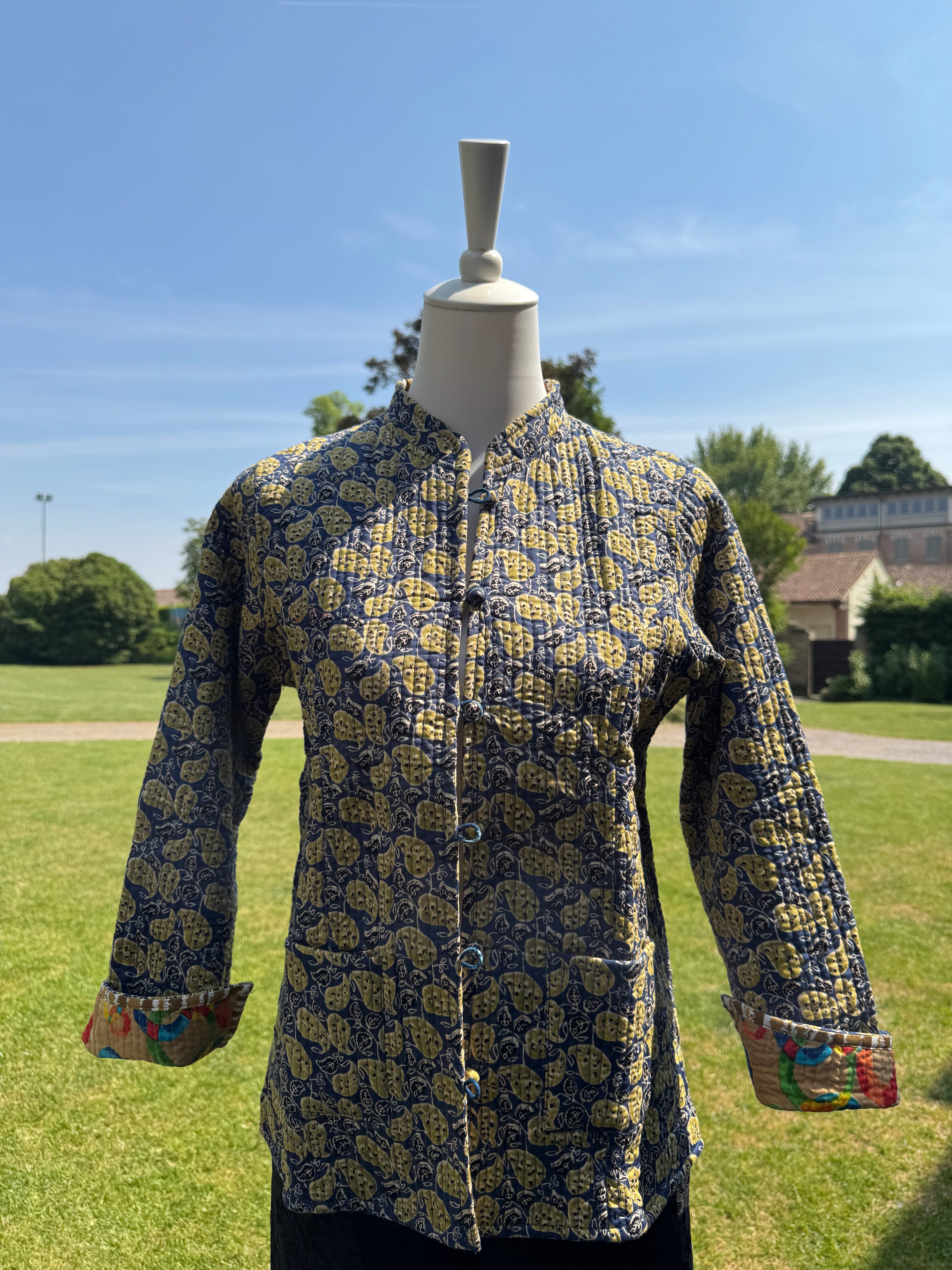Giacca in cotone reversibile