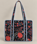 Mini tote bag trapuntata