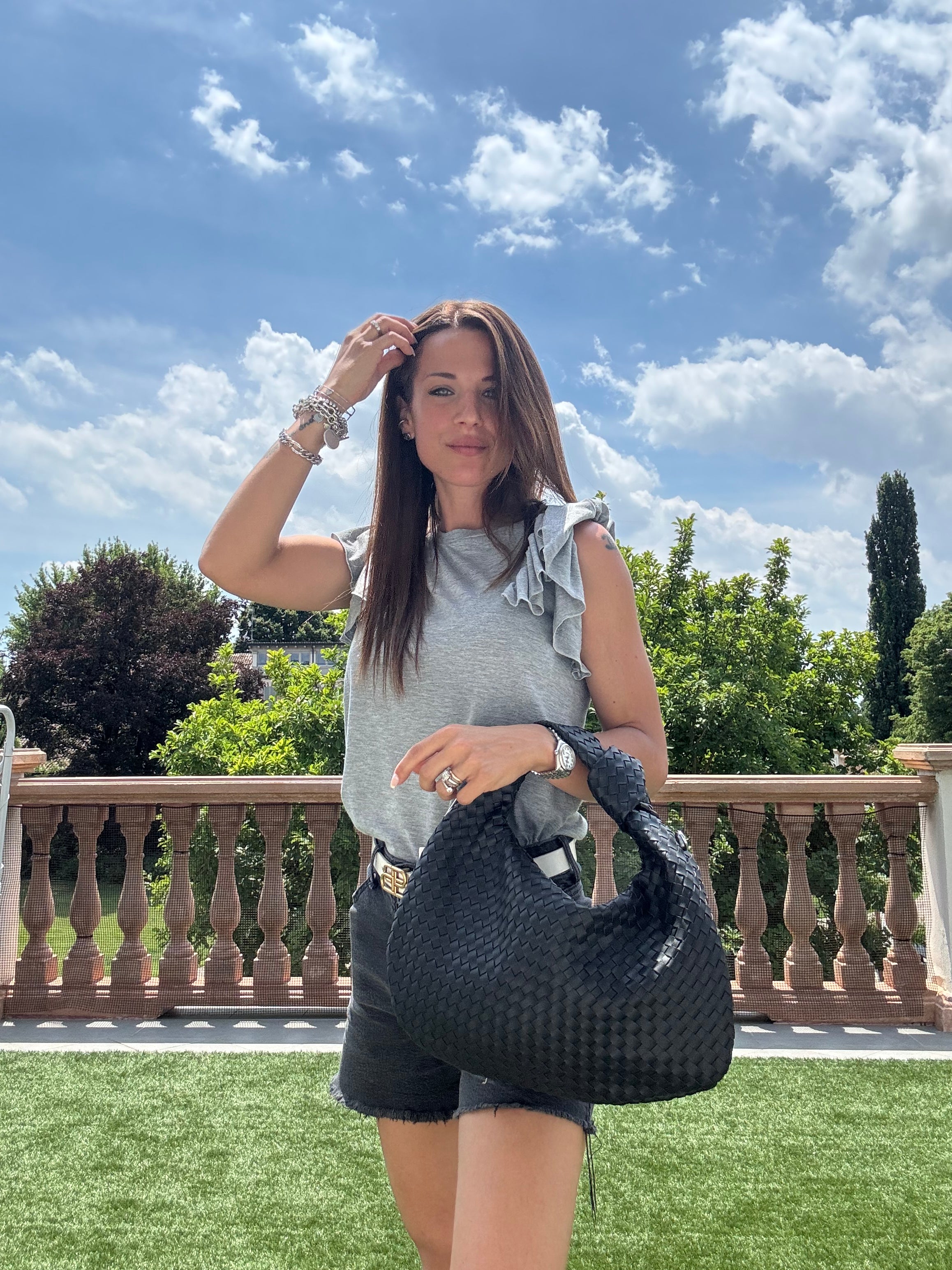Borsa intrecciata