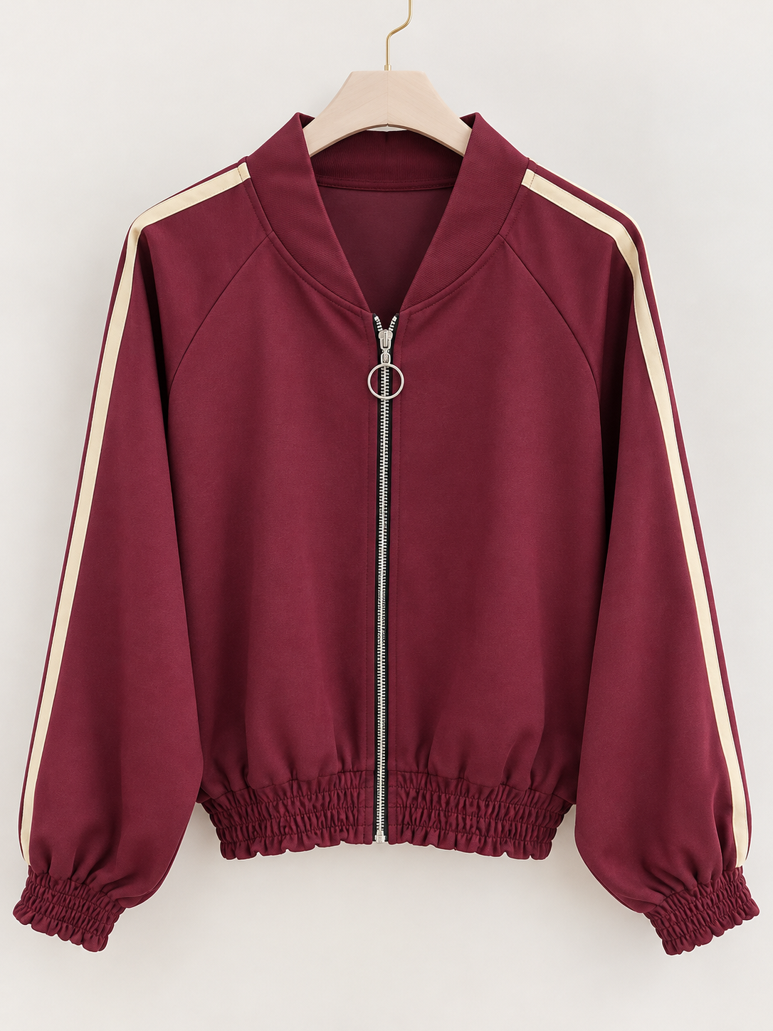 Bomber Grace – Giacca Leggera con Bande a Contrasto