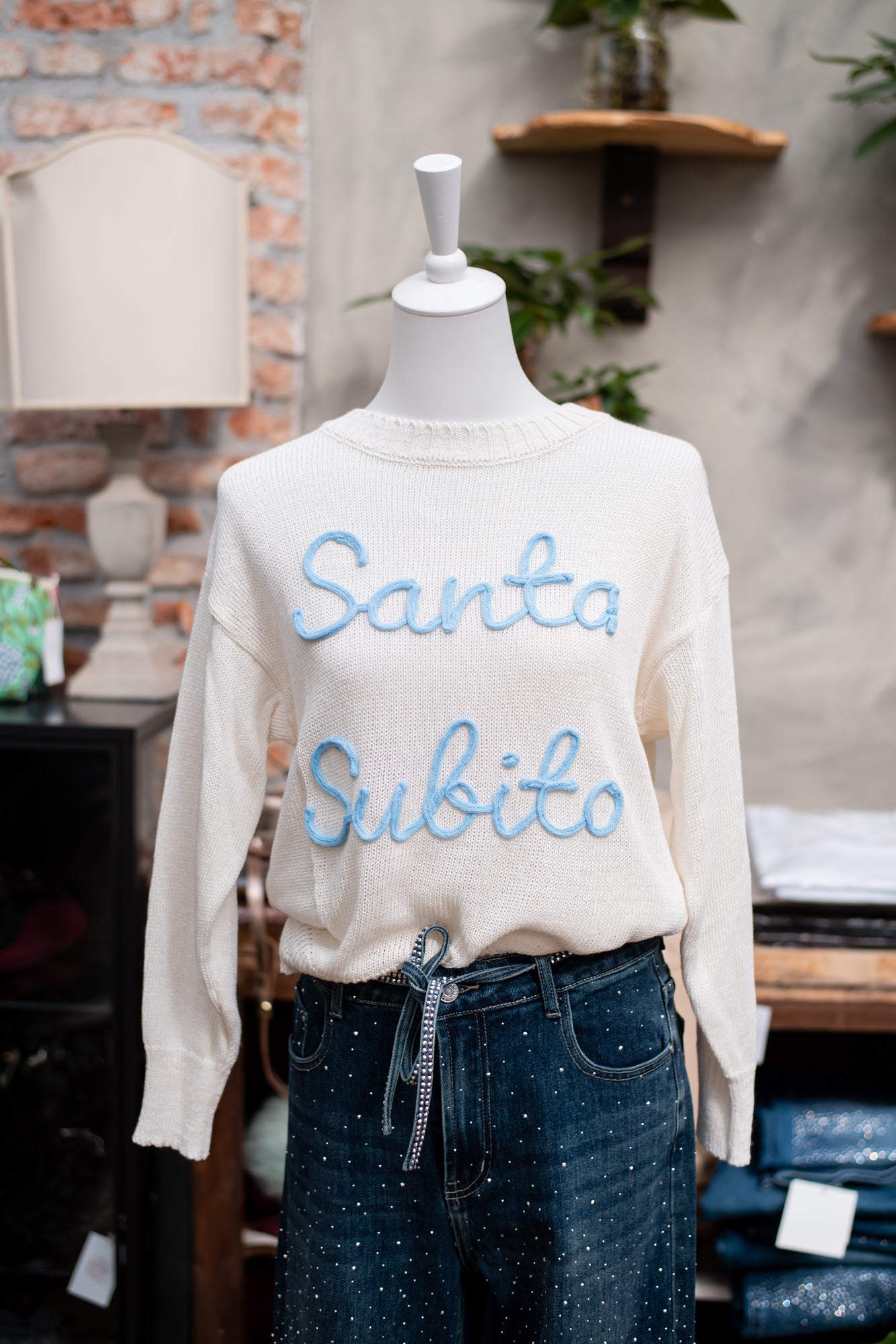 Pull in cotone- “Santa Subito”