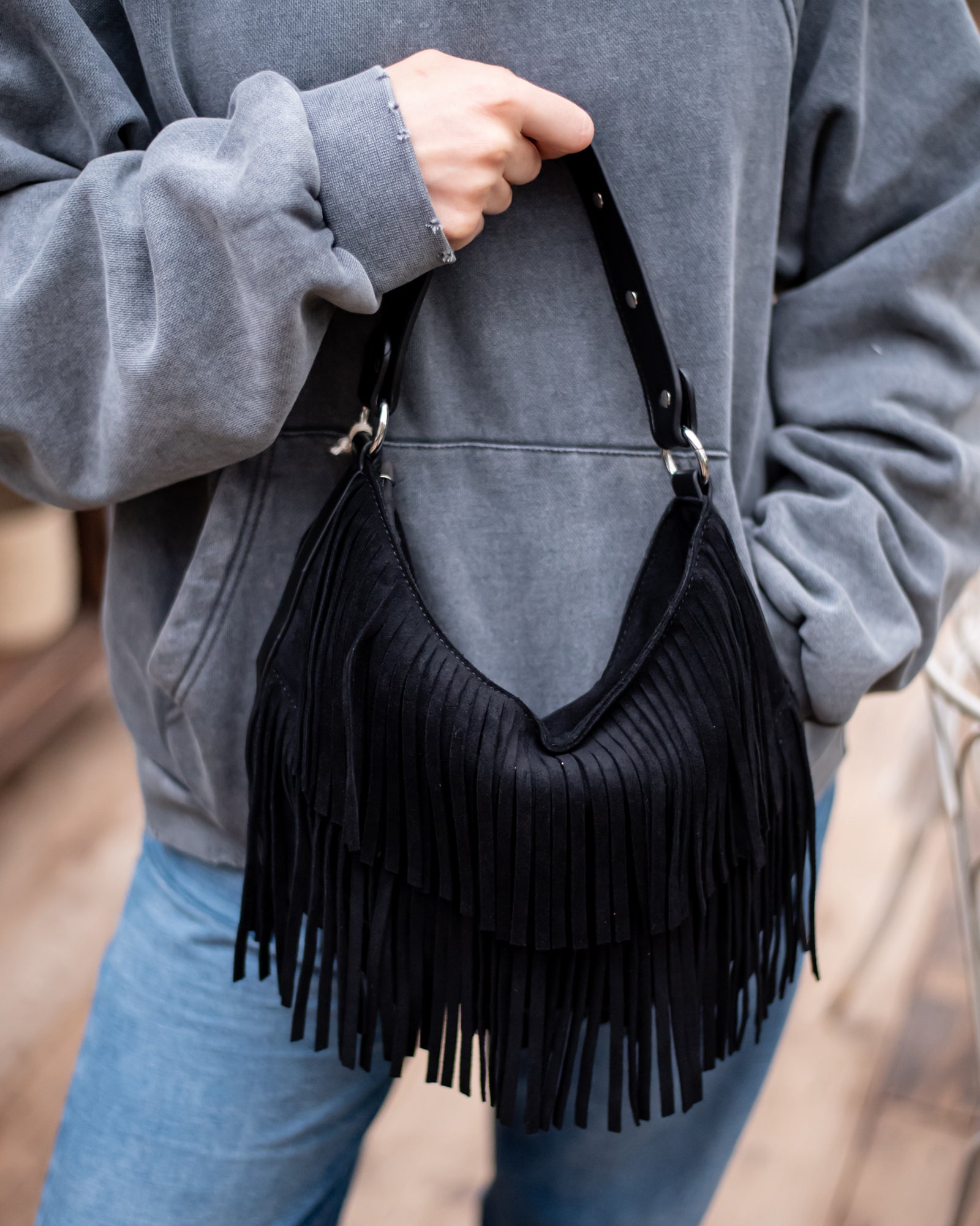 Borsa Hobo “Wild Soul” in Suede
