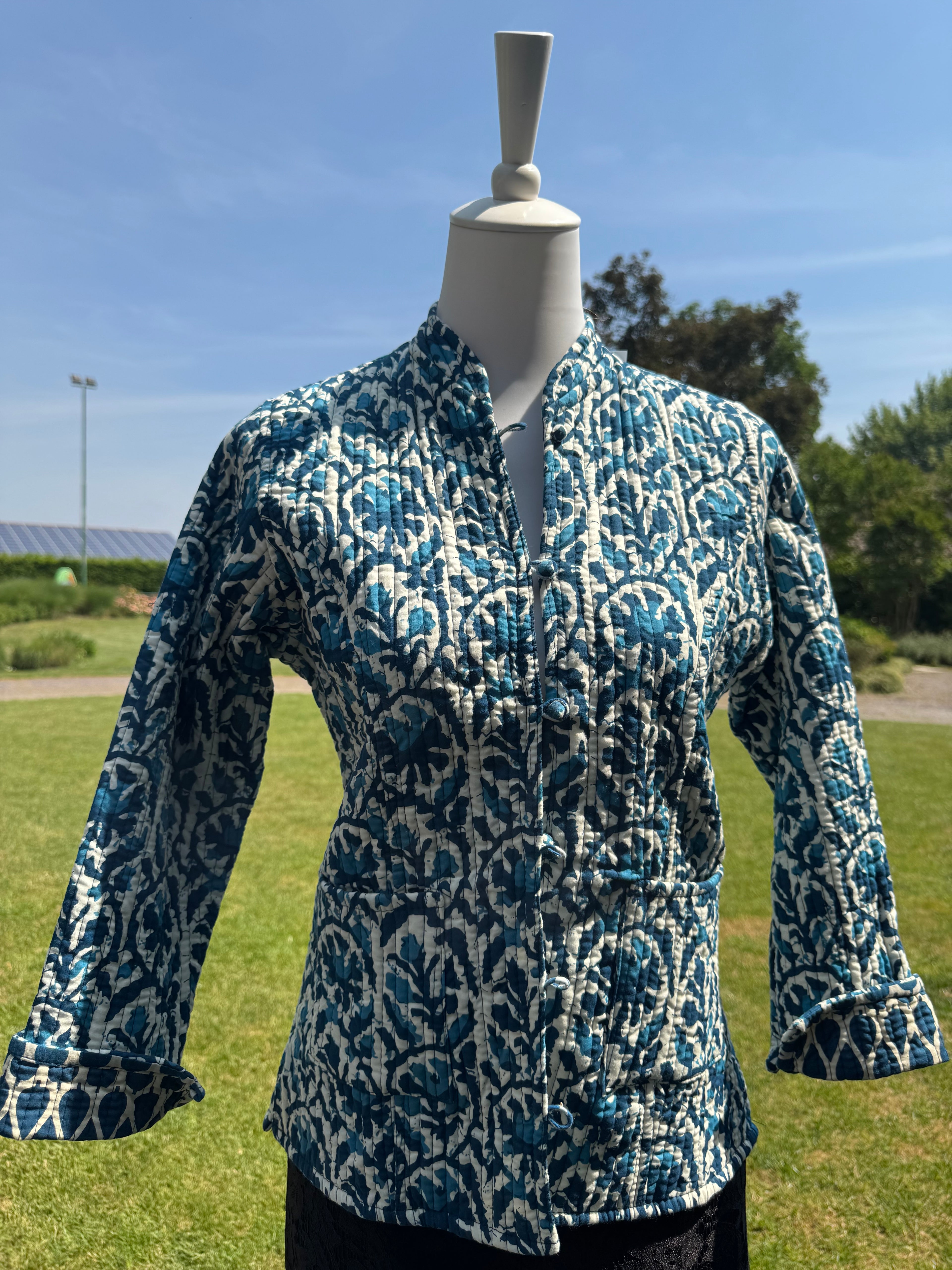 Giacca in cotone reversibile