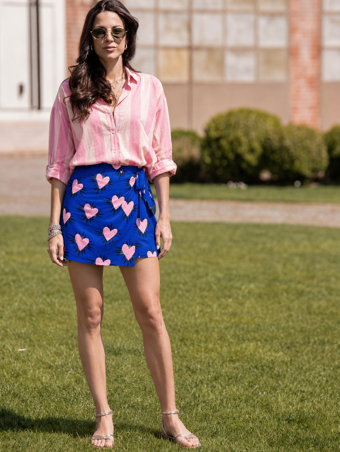 Camicia a righe