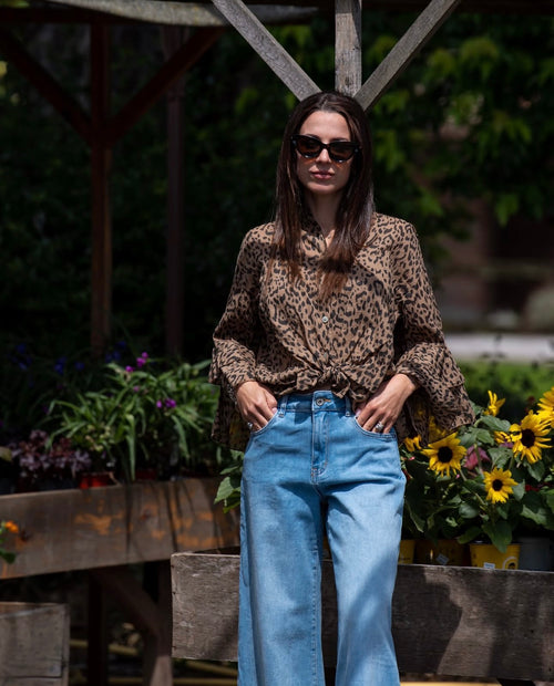 Blusa Animalier