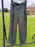 Pantaloni Wide leg con pince