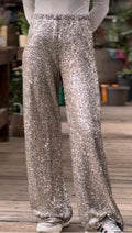 Pantaloni paillettes