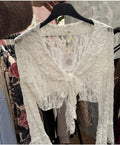 Coprispalle in pizzo