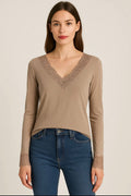 Cashmerette scollo a V